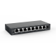 Reyee RG-ES108GD 8 Portlu, 10/100/1000 Gigabit, Tak Çalıştır Switch, Metal Kasa
