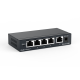 Reyee RG-ES105D 5 Portlu, 10/100 Fast Ethernet, Tak Çalıştır Switch, Metal Kasa