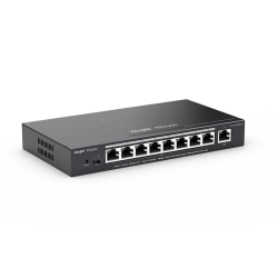 Reyee RG-ES209GC-P 9 Portlu, 10/100/1000 Gigabit, Yönetilebilir Switch, 8 Port PoE+ (120W)