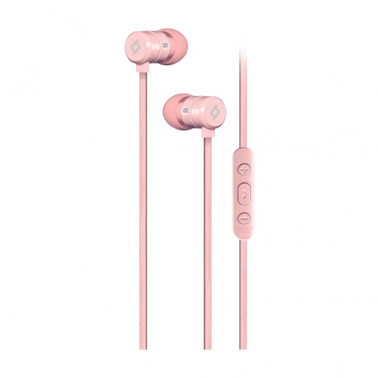 ttec EchoPro Kumandalı ve Mikrofonlu Kulakiçi Kulaklık Roze Altın