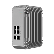 Reyee RG-NIS3100-4GT2SFP-HP 4 Portlu, 10/100/1000 Gigabit, Endüstriyel Switch, 2 SFP, 4 Port PoE+ (120W)