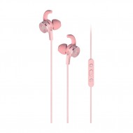 ttec EchoFit Kumandalı ve Mikrofonlu Kulakiçi Kulaklık Roze Altın