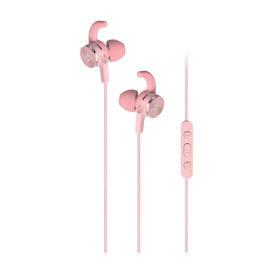 ttec EchoFit Kumandalı ve Mikrofonlu Kulakiçi Kulaklık Roze Altın