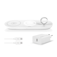 ttec SmartCharger Air iPhone+Apple Watch+AirPods Kablosuz Hızlı Şarj Aleti ve  PD 20W Seyahat Şarj Aleti