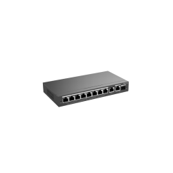 Reyee RG-ES210GS-P 10 Portlu, 10/100/1000 Gigabit, Yönetilebilir Switch, 1 Gigabit Uplink, 1 Gigabit Combo, 8 Port PoE+ (120W)
