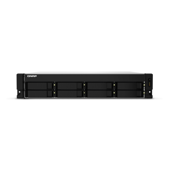 QNAP TS-832PXU-RP-4GB RAM 8 Hdd Yuvalı Rack NAS