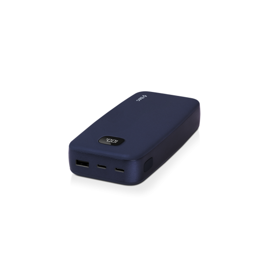 ttec ChargeUp Pro LCD 20.000mAh PD 20W Taşınabilir Hızlı Şarj Aleti / Powerbank Lacivert