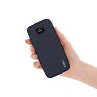 ttec ChargeUp Pro LCD 20.000mAh PD 20W Taşınabilir Hızlı Şarj Aleti / Powerbank Lacivert