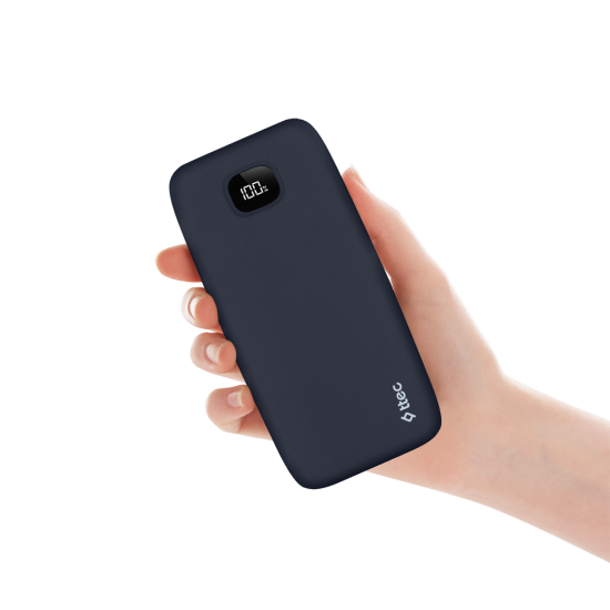 ttec ChargeUp Pro LCD 20.000mAh PD 20W Taşınabilir Hızlı Şarj Aleti / Powerbank Lacivert