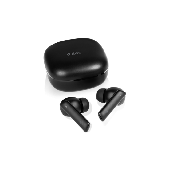 ttec AirBeat Pro Max ANC Gerçek Kablosuz TWS Bluetooth Kulaklık Siyah