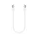 ttec USB-C - USB-C 30cm 60W PD/QC Hızlı Şarj/Data Kablosu Beyaz
