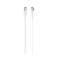 ttec USB-C - USB-C 300cm 60W PD/QC Hızlı Şarj/Data Kablosu Beyaz Beyaz