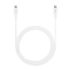 ttec USB-C - USB-C 150cm 100W PD/QC Hızlı Şarj/Data Kablosu Beyaz