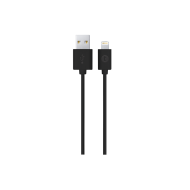 taks USB-A - Lightning Şarj Kablosu - T Siyah