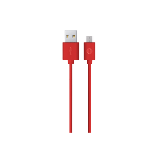 taks USB-A - Micro USB Kablosu Kırmızı