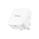 ttec SmartCharger 30W PD İngiltere (UK) Katlanır Seyahat Hızlı Şarj Aleti Beyaz