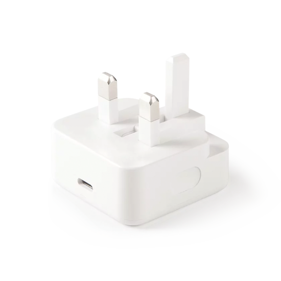 ttec SmartCharger 30W PD İngiltere (UK) Katlanır Seyahat Hızlı Şarj Aleti Beyaz