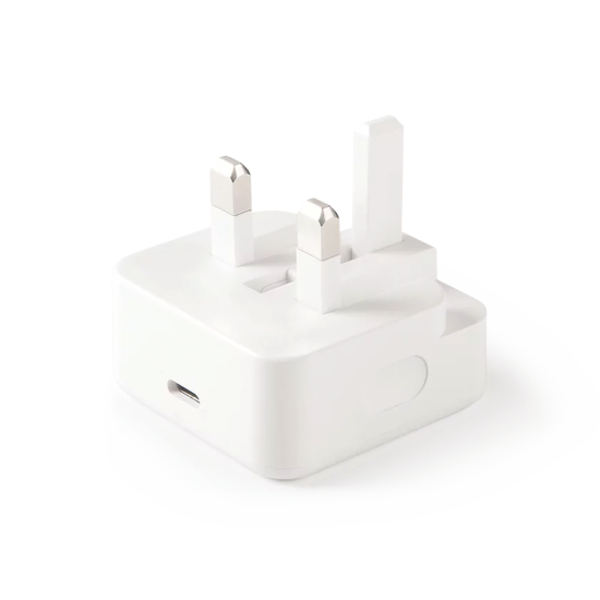 ttec SmartCharger PD 20W İngiltere (UK) Katlanır Seyahat Hızlı Şarj Aleti Beyaz