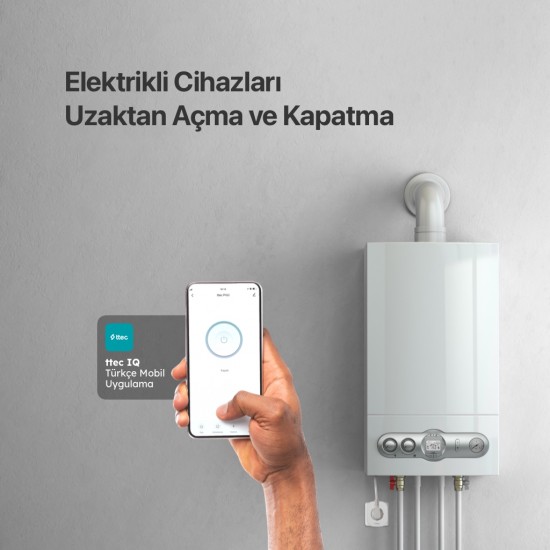 ttec Prizi 16A Akım Korumalı Wi-Fi Akıllı Priz