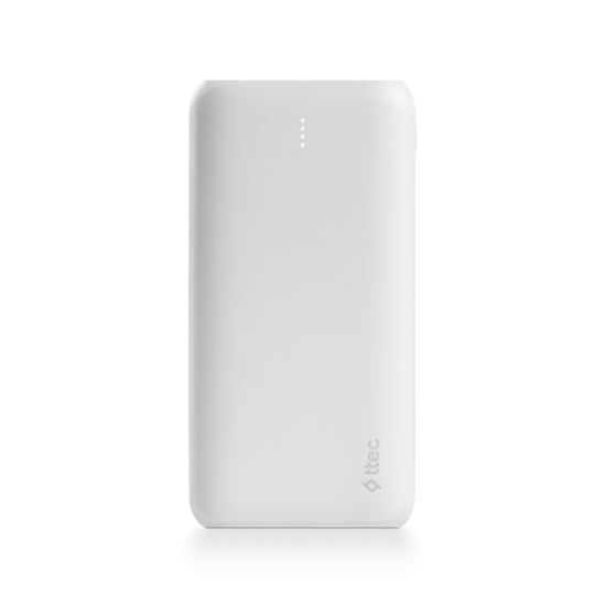 ttec PowerSlim Duo 10.000mAh Taşınabilir Şarj Aleti / Powerbank Beyaz