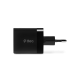 ttec SmartCharger Duo PD 45W Seyahat Hızlı Şarj Aleti USB-C+USB-A Siyah