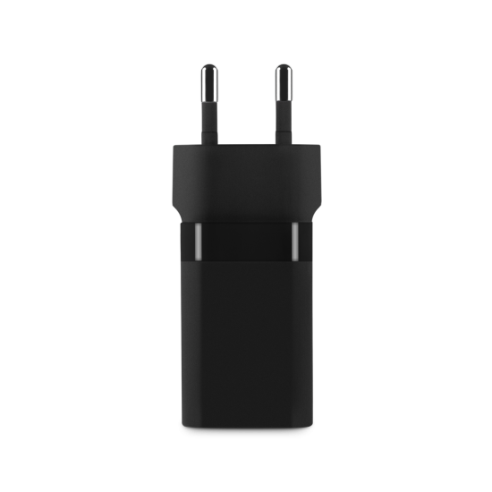 ttec SmartCharger Duo PD 45W Seyahat Hızlı Şarj Aleti USB-C+USB-A Siyah