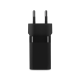 ttec SmartCharger Duo PD 45W Seyahat Hızlı Şarj Aleti USB-C+USB-A Siyah
