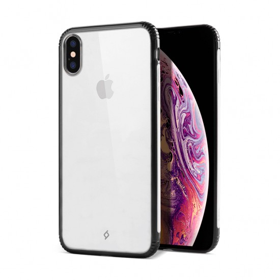 ttec SlimGuard Koruma Kılıfı iPhone XS Max Siyah Gri