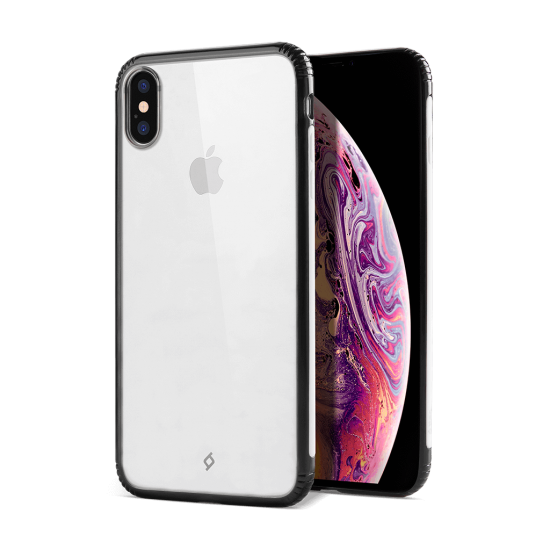 ttec SlimGuard Koruma Kılıfı iPhone XS Max Siyah Gri