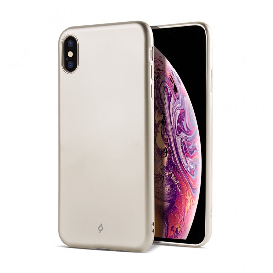 ttec Glitz Koruma Kılıfı iPhone XS Max Altın