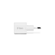 ttec SmartCharger GAN 20W PD Seyahat Hızlı Şarj Aleti. Beyaz