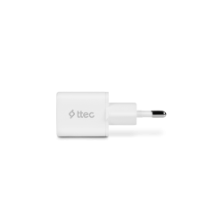 ttec SmartCharger GAN 20W PD Seyahat Hızlı Şarj Aleti. Beyaz