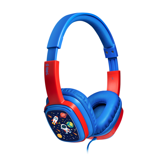 ttec SoundBuddy Boyama Kartlı Çocuk Kulaklığı Mavi
