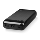 ttec PowerSlim LCD 20.000 mAh Taşınabilir Şarj Aleti / Powerbank USB-C Giriş/Çıkış Siyah
