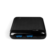 ttec PowerSlim LCD 10.000 mAh PD 20W Taşınabilir Şarj Aleti / Powerbank USB-C Giriş/Çıkış Siyah
