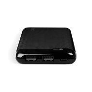 ttec PowerSlim LCD 10.000 mAh Taşınabilir Şarj Aleti / Powerbank USB-C Giriş/Çıkış Siyah