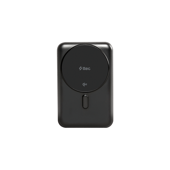 ttec ReCharger Pro M 5.000mAh Qi2/MagSafe Özellikli 15W iPhone/Android Stantlı Kablosuz Taşınabilir Hızlı Şarj Aleti/Powerbank - 2BB226