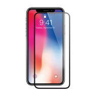 ttec AirGlass EdgeColor Cam Ekran Koruyucu iPh. XR - iPh.11 Siyah