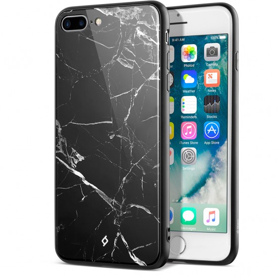 ttec ArtCase Koruma Kılıfı iPh.8 Plus/7 Plus- Siyah Mermer