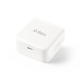ttec SmartCharger 30W PD İngiltere (UK) Katlanır Seyahat Hızlı Şarj Aleti + USB-C - USB-C 60W Kablo Beyaz