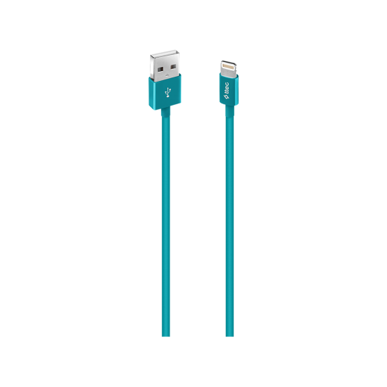 ttec USB-A - Lightning Şarj Kablosu- Turkuaz