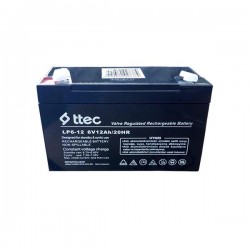 ttec 6vs 6V 12Ah Bakımsız Kuru Akü (TSS)