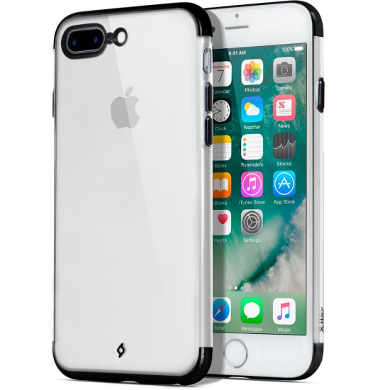 ttec ChromeClear Koruma Kılıfı iPh.8 Plus/7 Plus Kırmızı