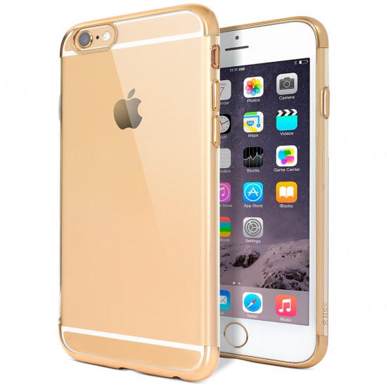 ttec ChromeClear Koruma Kılıfı iPh.6s Plus/6 Plus Siyah