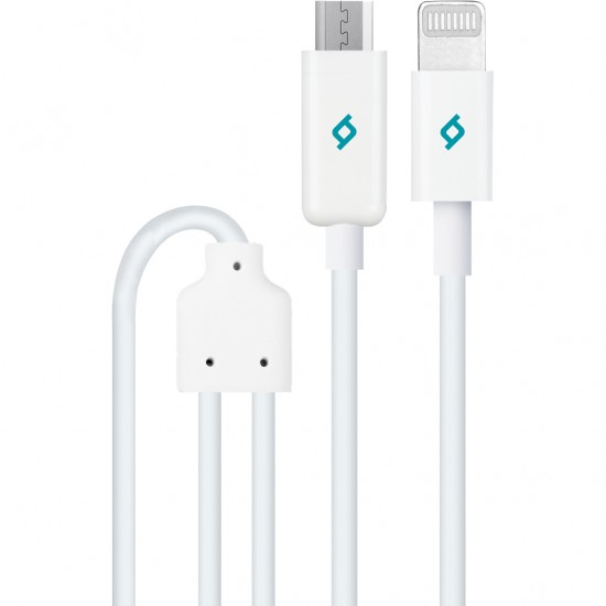 ttec Duo Şarj Kablosu Lightning,Micro USB