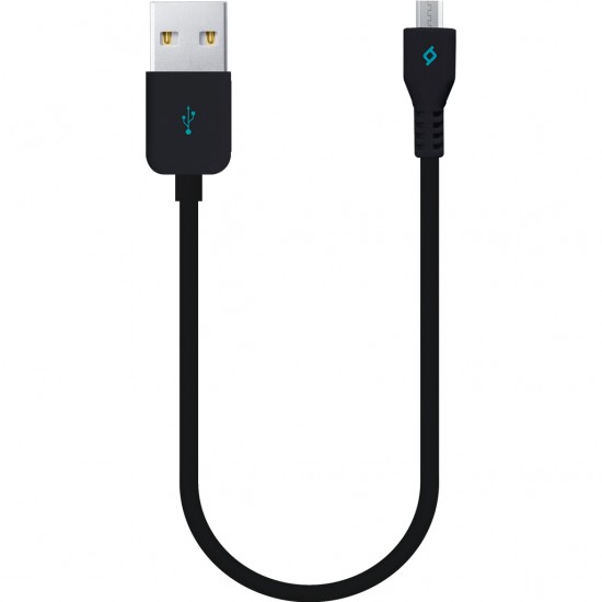 ttec MiniCable 30cm USB-A - Micro USB Kablosu Siyah