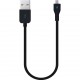 ttec MiniCable 30cm USB-A - Micro USB Kablosu Siyah