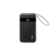 ttec ReCharger Pro LCD 10.000mAh PD 30W Lightning ve USB-C Dahili Kablolu Taşınabilir Hızlı Şarj Aleti/Powerbank 2BB225