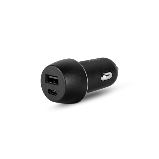 ttec SmartCharger Duo PD 32W Araç Hızlı Şarj Aleti USB-C+USB-A  + USB-C to USB-C 65W Kablo Siyah