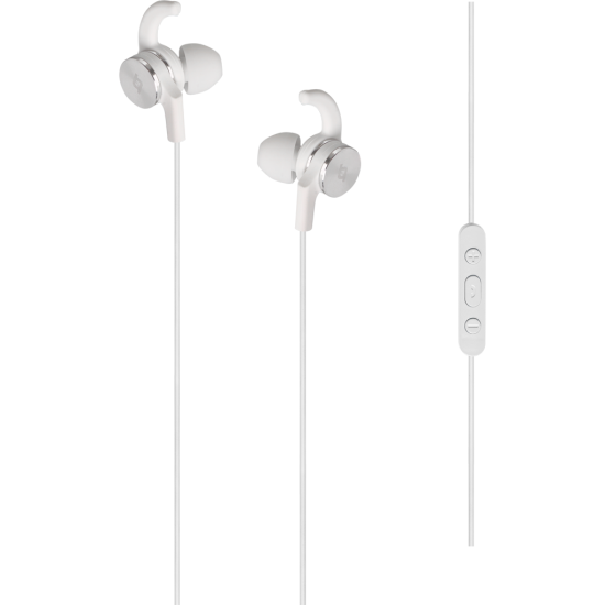 ttec EchoFit Kumandalı ve Mikrofonlu Kulakiçi Kulaklık İnci Beyazı